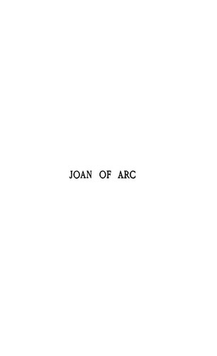 Mark Twain: Personal Recollections of Joan of Arc (1918, Chatto & Windus)