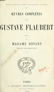 Flaubert Gustave: Madame Bovary (French language, 1885, A. Quantin)