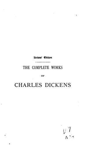 Charles Dickens: The Complete Works of Charles Dickens (1895, Gebbie Publishing Co.)