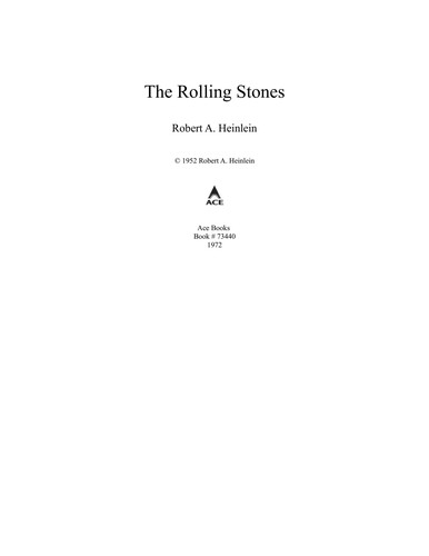 Robert Anson Heinlein: The rolling stones (2009, Baen Books, Distributed by Simon & Schuster)