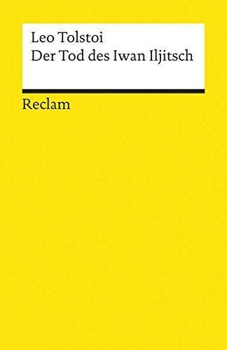 Lev Nikolaevič Tolstoy: Der Tod des Iwan Iljitsch (German language, 1986)